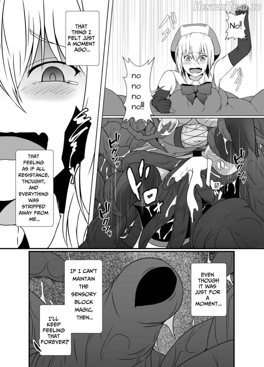 Mesugaki Mahou Shoujo wa Daikkirai na Zako Youma ni Karada o Torikomareta node Kankaku Shadan no Mahou o Tsukatte Asa made Taeru Chapter 1 - page 39