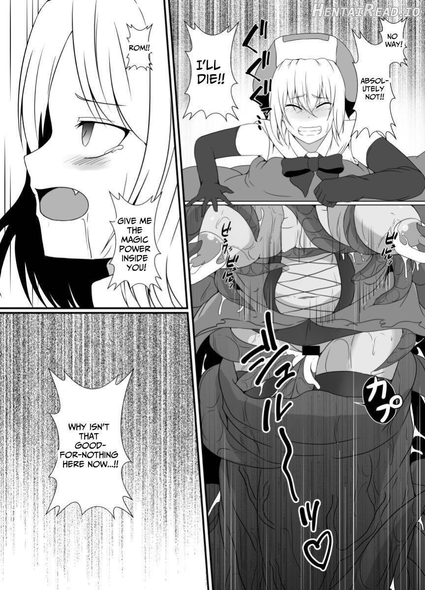 Mesugaki Mahou Shoujo wa Daikkirai na Zako Youma ni Karada o Torikomareta node Kankaku Shadan no Mahou o Tsukatte Asa made Taeru Chapter 1 - page 40