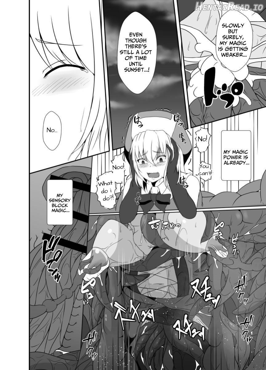 Mesugaki Mahou Shoujo wa Daikkirai na Zako Youma ni Karada o Torikomareta node Kankaku Shadan no Mahou o Tsukatte Asa made Taeru Chapter 1 - page 41