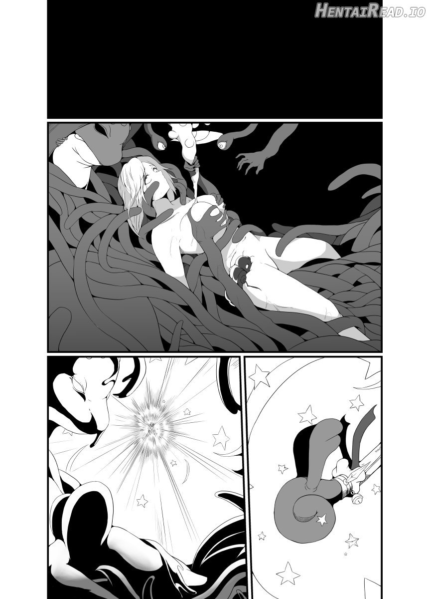 Mesugaki Mahou Shoujo wa Daikkirai na Zako Youma ni Karada o Torikomareta node Kankaku Shadan no Mahou o Tsukatte Asa made Taeru Chapter 1 - page 52