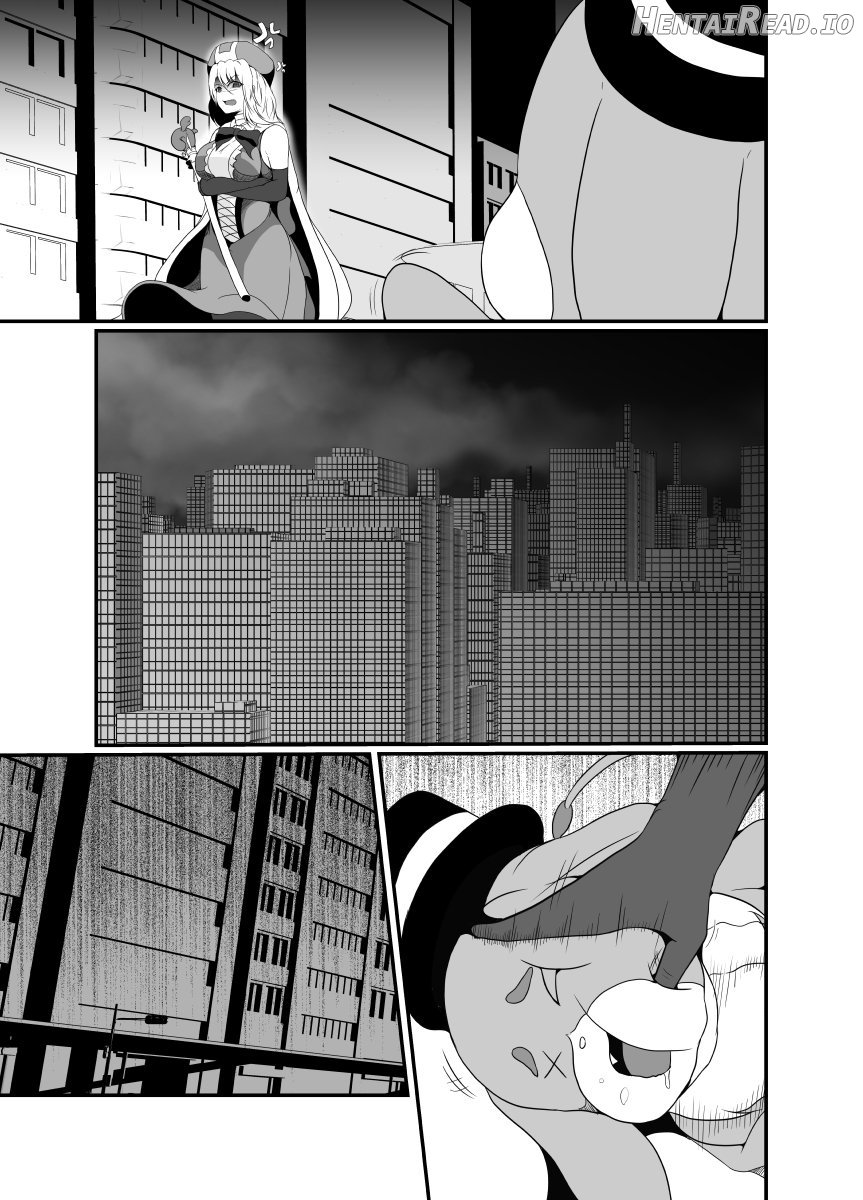 Mesugaki Mahou Shoujo wa Daikkirai na Zako Youma ni Karada o Torikomareta node Kankaku Shadan no Mahou o Tsukatte Asa made Taeru Chapter 1 - page 54