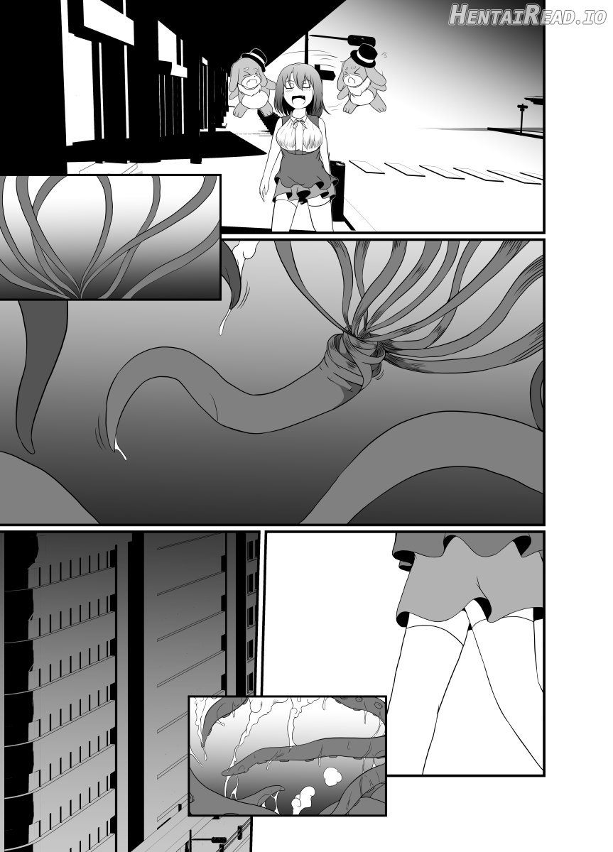 Mesugaki Mahou Shoujo wa Daikkirai na Zako Youma ni Karada o Torikomareta node Kankaku Shadan no Mahou o Tsukatte Asa made Taeru Chapter 1 - page 56