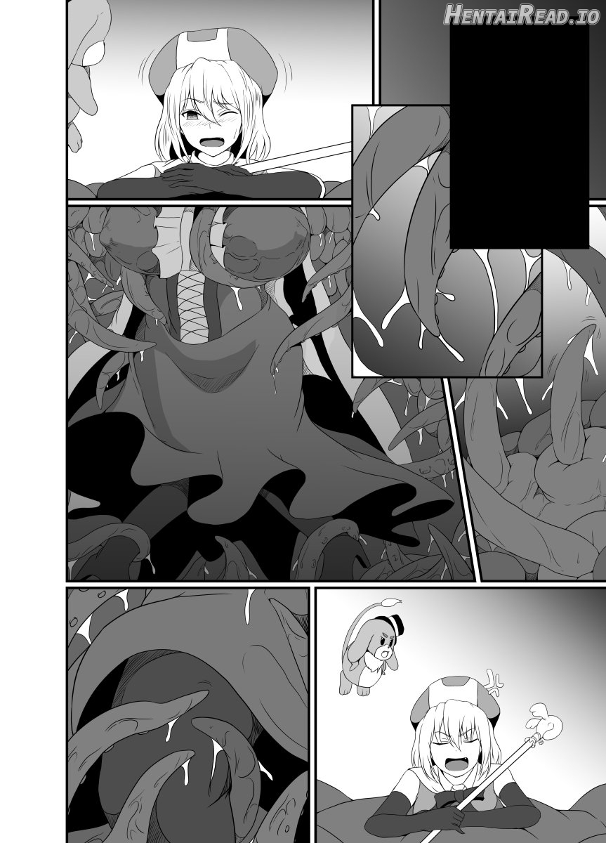 Mesugaki Mahou Shoujo wa Daikkirai na Zako Youma ni Karada o Torikomareta node Kankaku Shadan no Mahou o Tsukatte Asa made Taeru Chapter 1 - page 59