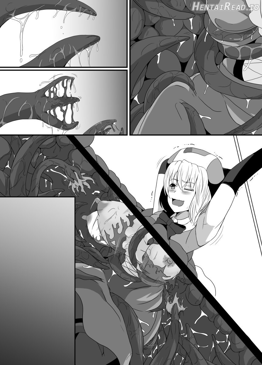 Mesugaki Mahou Shoujo wa Daikkirai na Zako Youma ni Karada o Torikomareta node Kankaku Shadan no Mahou o Tsukatte Asa made Taeru Chapter 1 - page 64