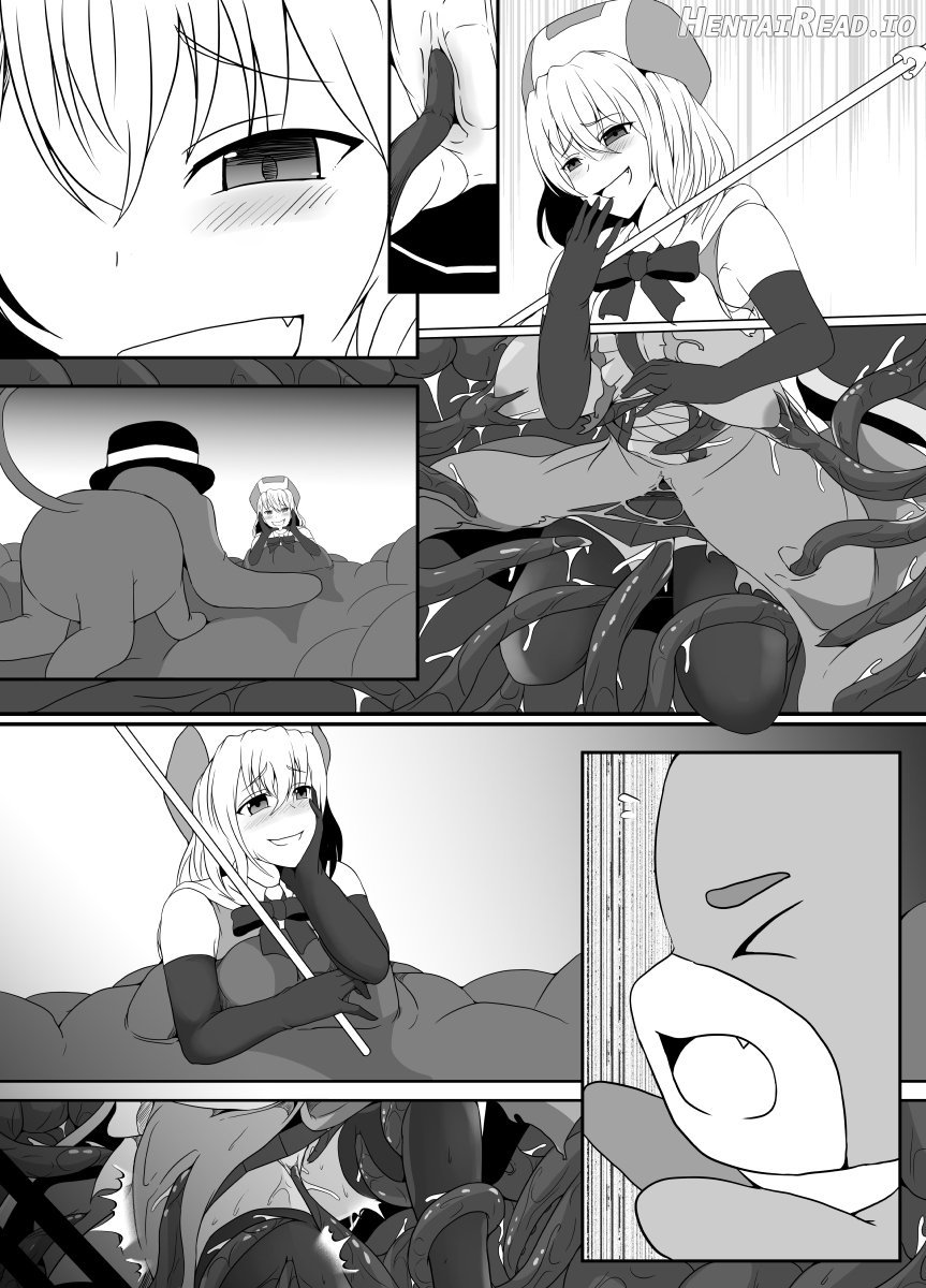 Mesugaki Mahou Shoujo wa Daikkirai na Zako Youma ni Karada o Torikomareta node Kankaku Shadan no Mahou o Tsukatte Asa made Taeru Chapter 1 - page 66