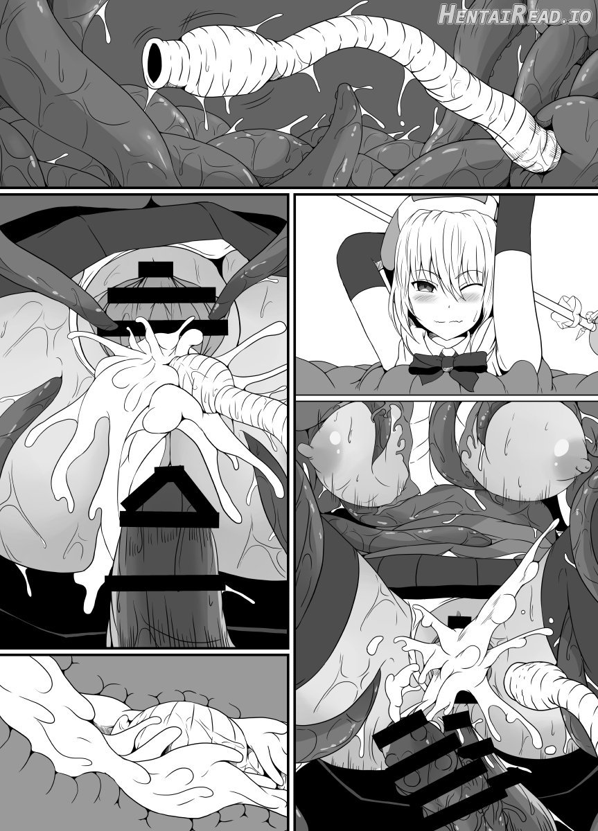 Mesugaki Mahou Shoujo wa Daikkirai na Zako Youma ni Karada o Torikomareta node Kankaku Shadan no Mahou o Tsukatte Asa made Taeru Chapter 1 - page 73