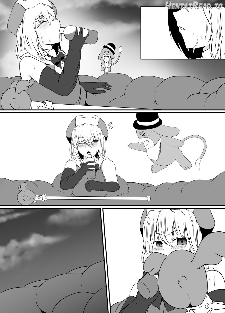 Mesugaki Mahou Shoujo wa Daikkirai na Zako Youma ni Karada o Torikomareta node Kankaku Shadan no Mahou o Tsukatte Asa made Taeru Chapter 1 - page 77