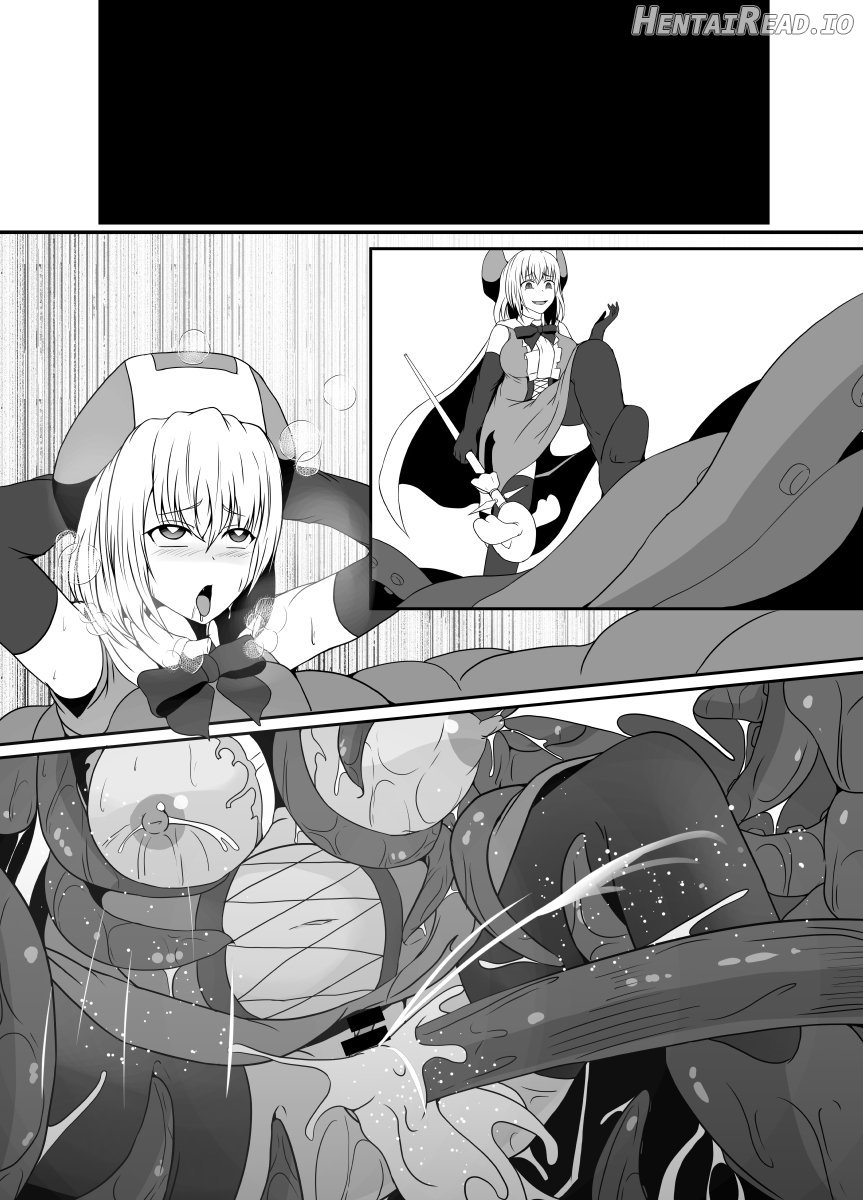 Mesugaki Mahou Shoujo wa Daikkirai na Zako Youma ni Karada o Torikomareta node Kankaku Shadan no Mahou o Tsukatte Asa made Taeru Chapter 1 - page 96