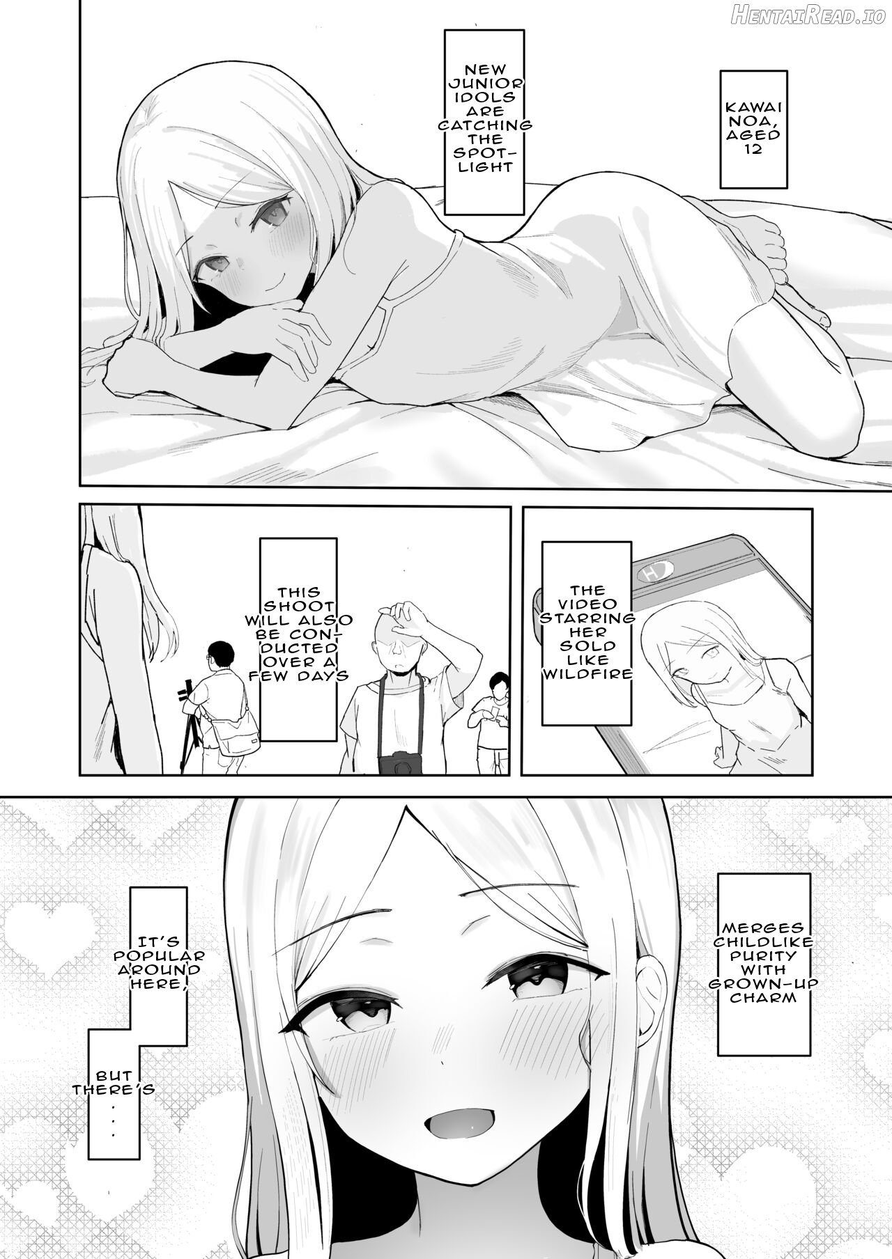 Junior Idol Hypnotized Dick Falling Chapter 1 - page 4