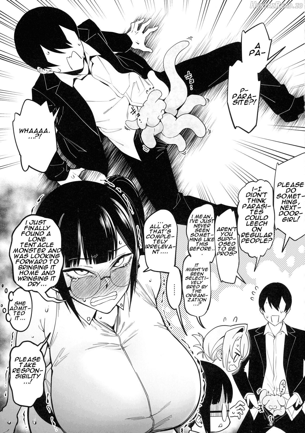 Otonari-san wa Yami Soshiki ni Nikutai Kaizou sareta Moto Seigi Sentai Member deshita 3 Chapter 1 - page 31