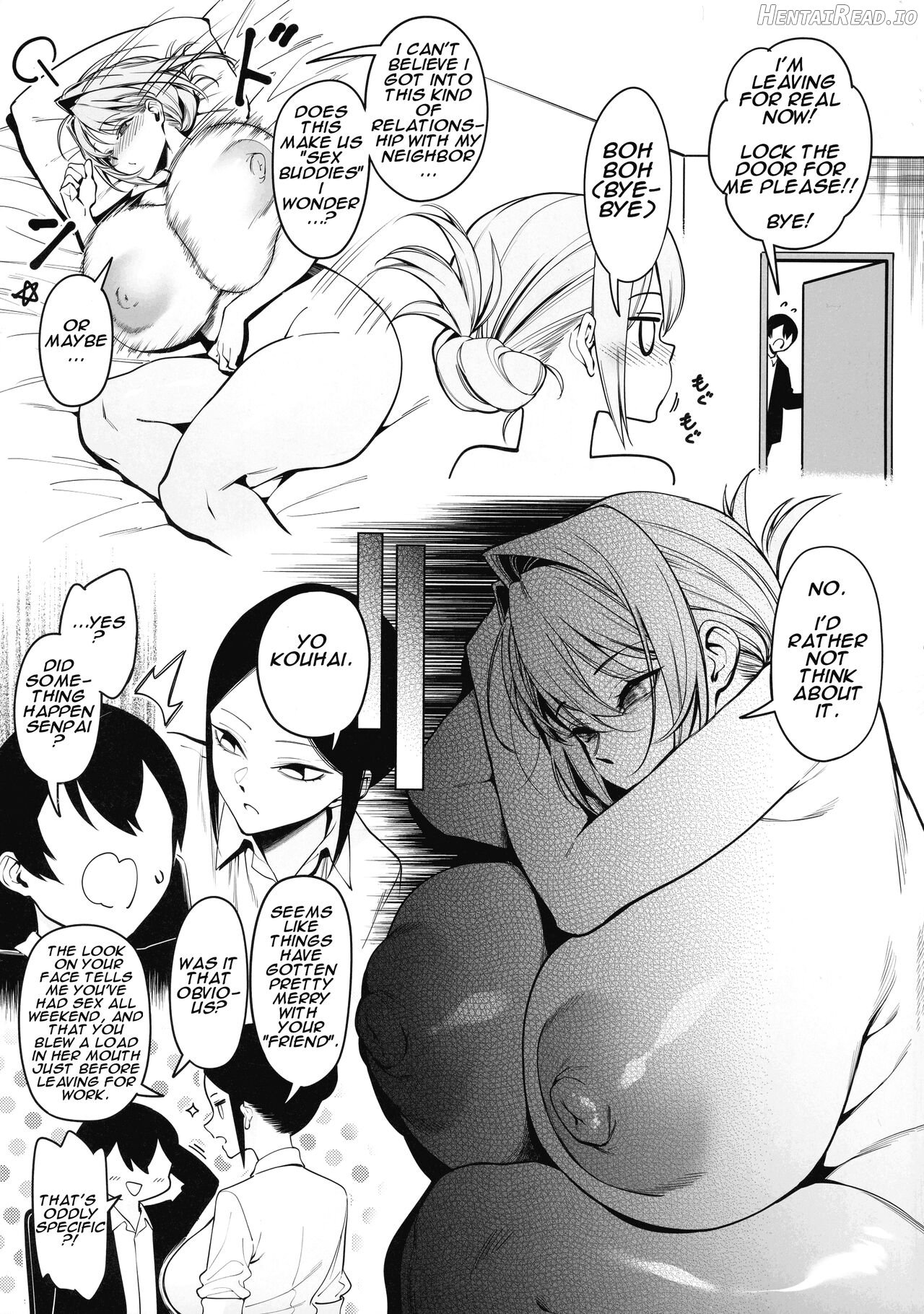 Otonari-san wa Yami Soshiki ni Nikutai Kaizou sareta Moto Seigi Sentai Member deshita 3 Chapter 1 - page 8