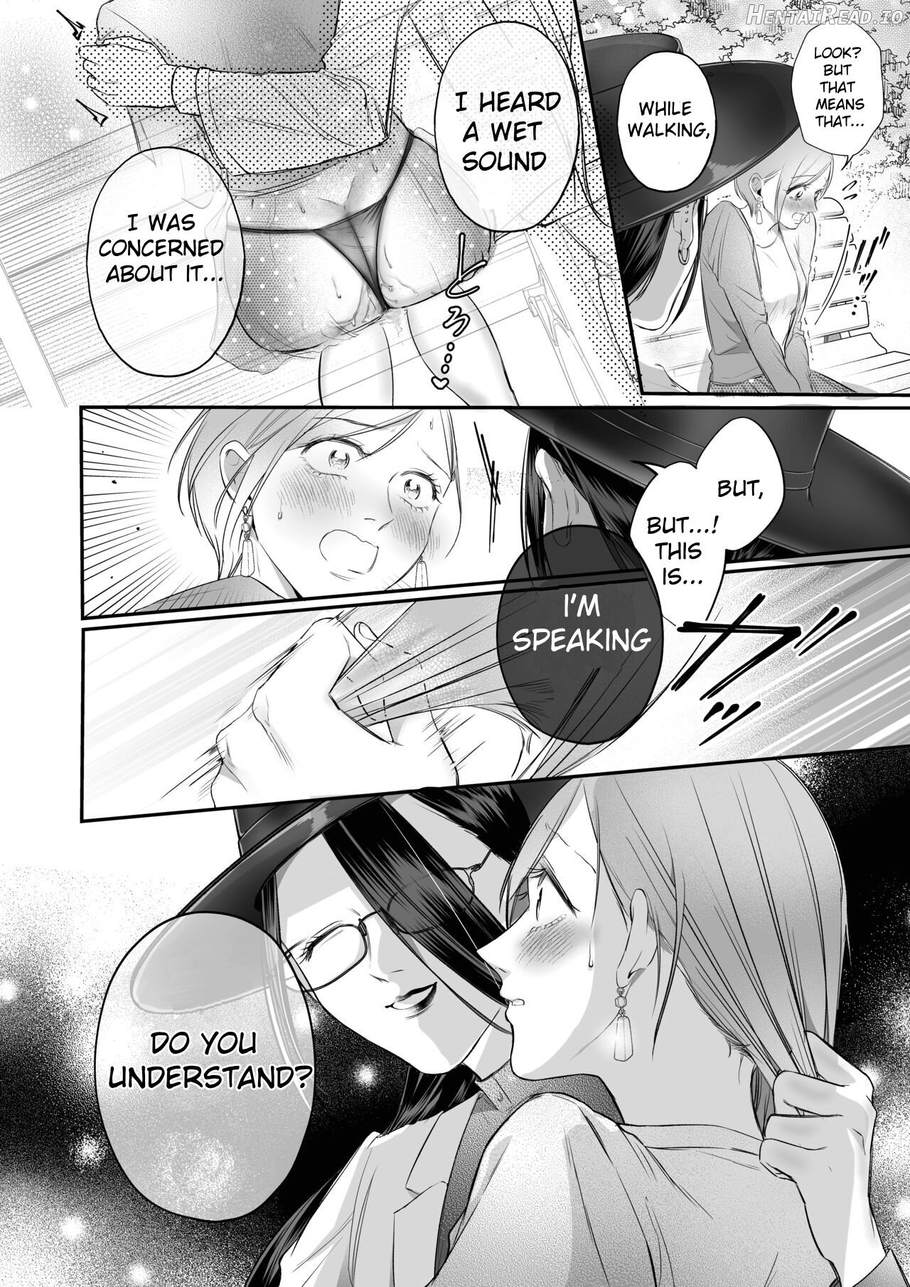 A story about a tired woman being beaten by an erotic woman. Chapter 1 - page 13