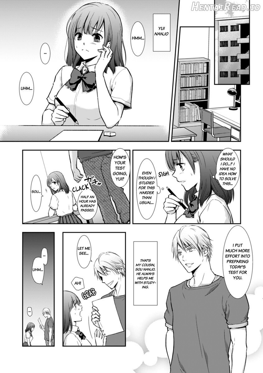 "Sex no Benkyou Shiyokka?" Kareshi ga Iru no ni Itoko kara Shojo wo Ubaware Zecchou Shidou 1-5 Chapter 1-5 - page 3