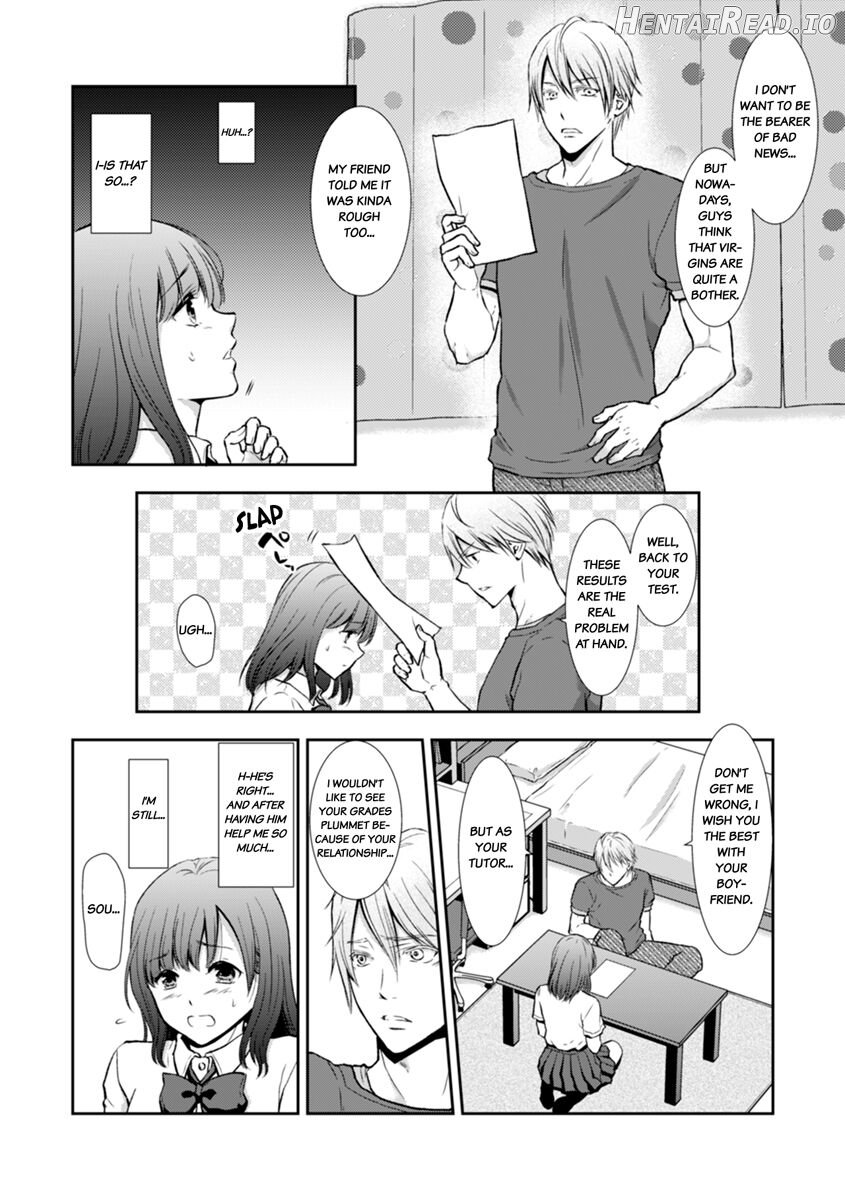 "Sex no Benkyou Shiyokka?" Kareshi ga Iru no ni Itoko kara Shojo wo Ubaware Zecchou Shidou 1-5 Chapter 1-5 - page 5