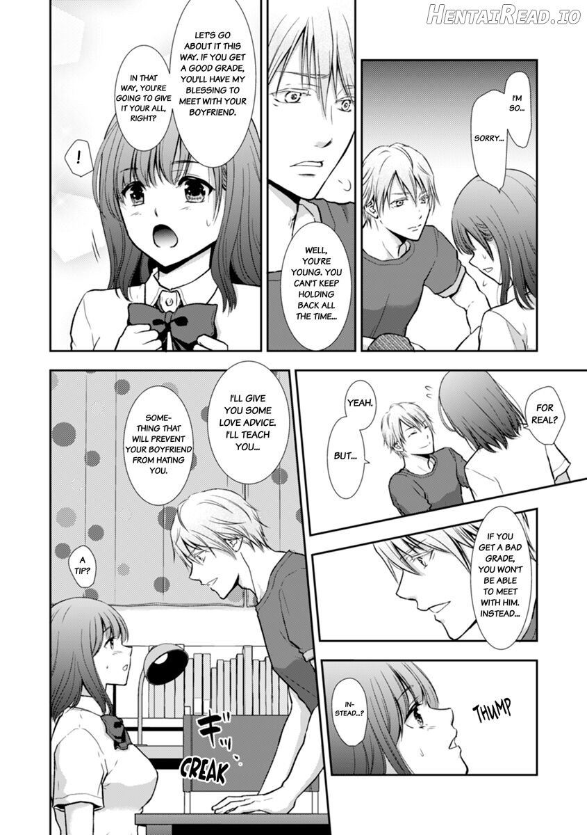 "Sex no Benkyou Shiyokka?" Kareshi ga Iru no ni Itoko kara Shojo wo Ubaware Zecchou Shidou 1-5 Chapter 1-5 - page 6