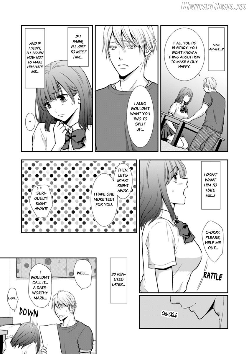 "Sex no Benkyou Shiyokka?" Kareshi ga Iru no ni Itoko kara Shojo wo Ubaware Zecchou Shidou 1-5 Chapter 1-5 - page 7