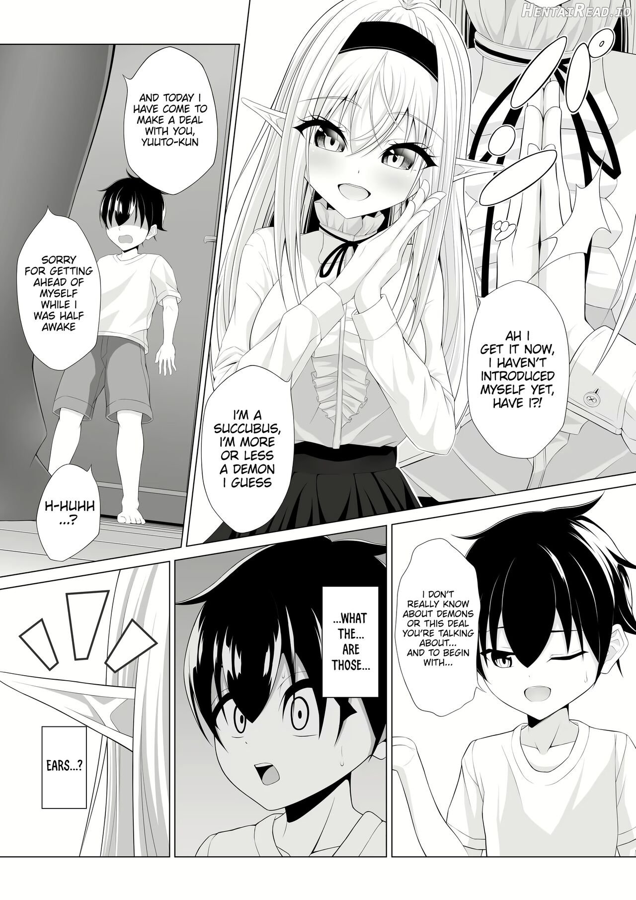 A Oneshota Where a Shotacon Succubus Targets a Boy She Took a Liking To Chapter 1 - page 12