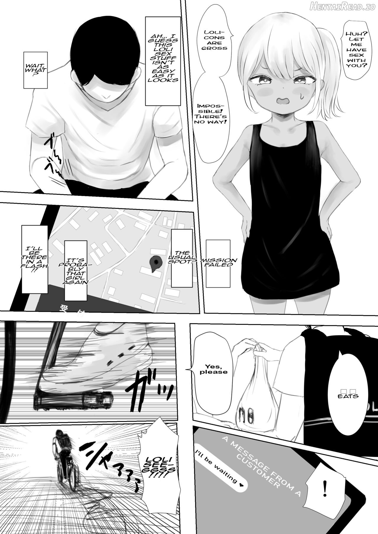 A Sweet And Slightly Odd Girl At The Delivery Destination Chapter 1 - page 41