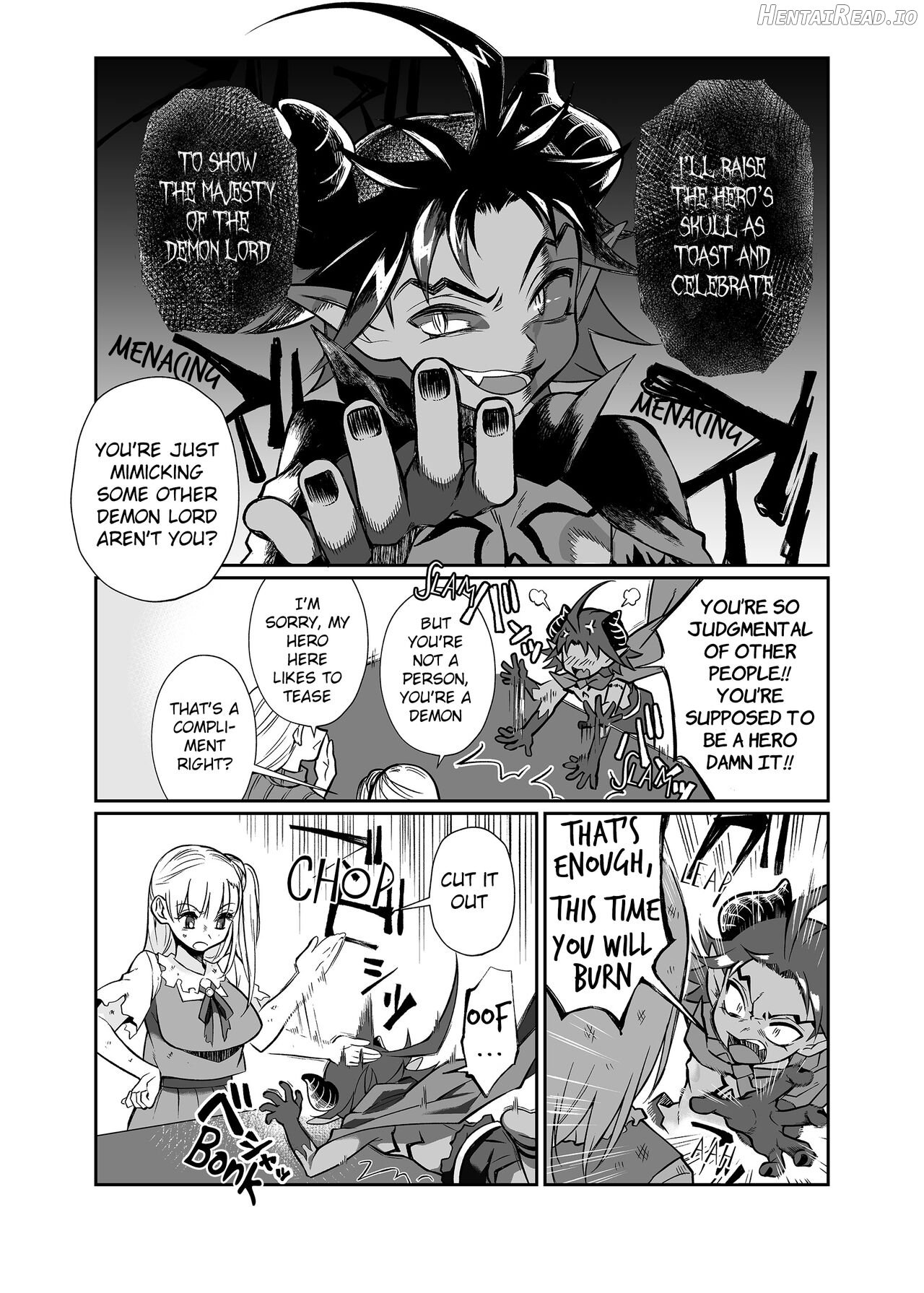 There's no way I, The Demon Lord got Screwed by the Hero! Chapter 1 - page 11