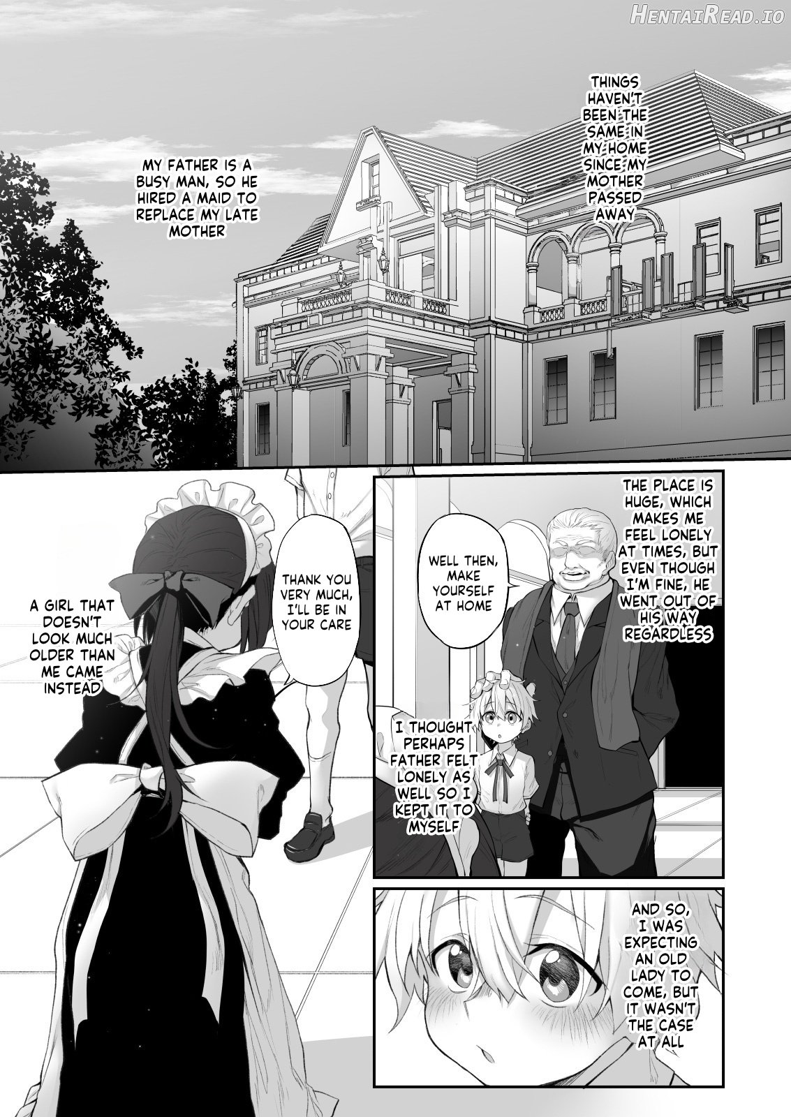 Marked-girls Origin Vol. 11 Hatsukoi Maid - First Love Maid ~Boku no Hatsukoi Maid ga Otou-sama ni Netorareru Wake ga Nai~ Chapter 1 - page 4