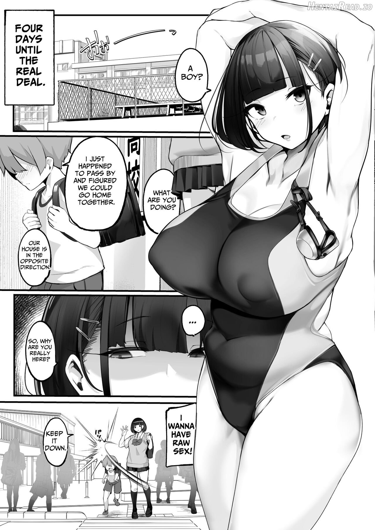 My Daily Life, Taking Care of Sexual Urges with My Naughty Sister ~If I Win Against Onee-chan, We'll Have Raw, Impregnation Sex!♥~ Chapter 1 - page 17