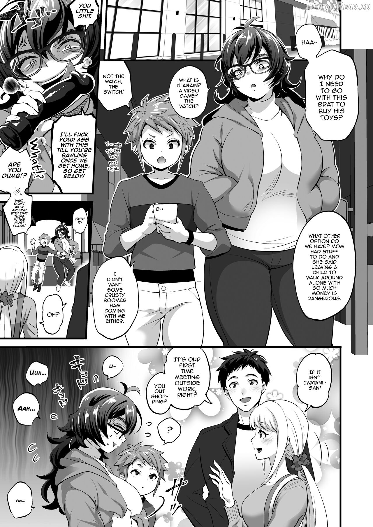 Futanari Oba x Oi Chapter 1 - page 8