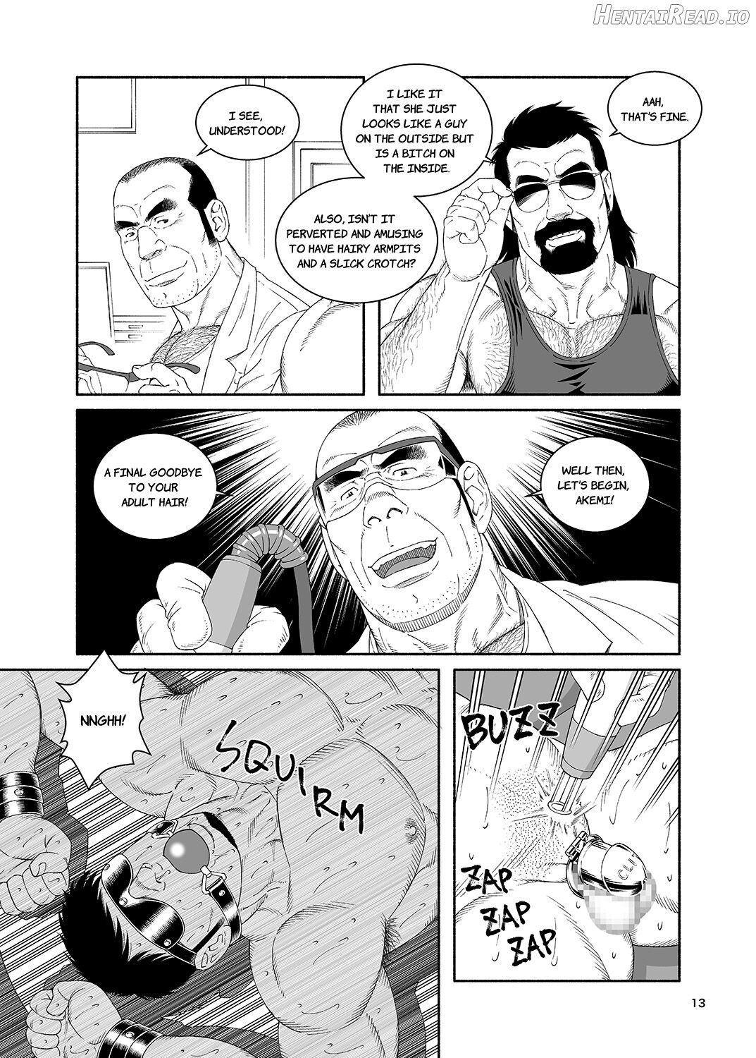 COCKSUCKER I Got Turned into My Best Friend's Father's Bitch 4 Chapter 1 - page 13