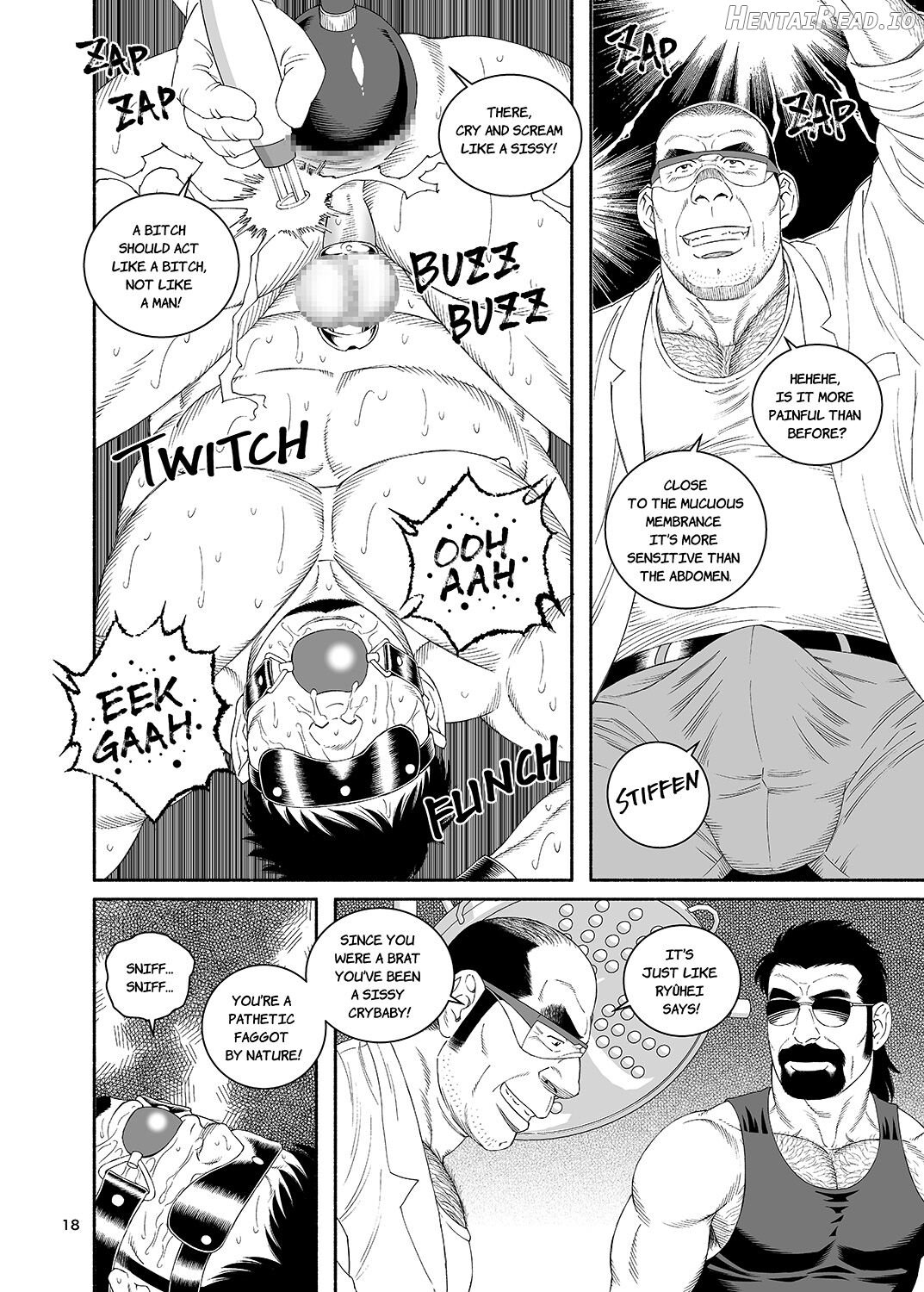 COCKSUCKER I Got Turned into My Best Friend's Father's Bitch 4 Chapter 1 - page 18