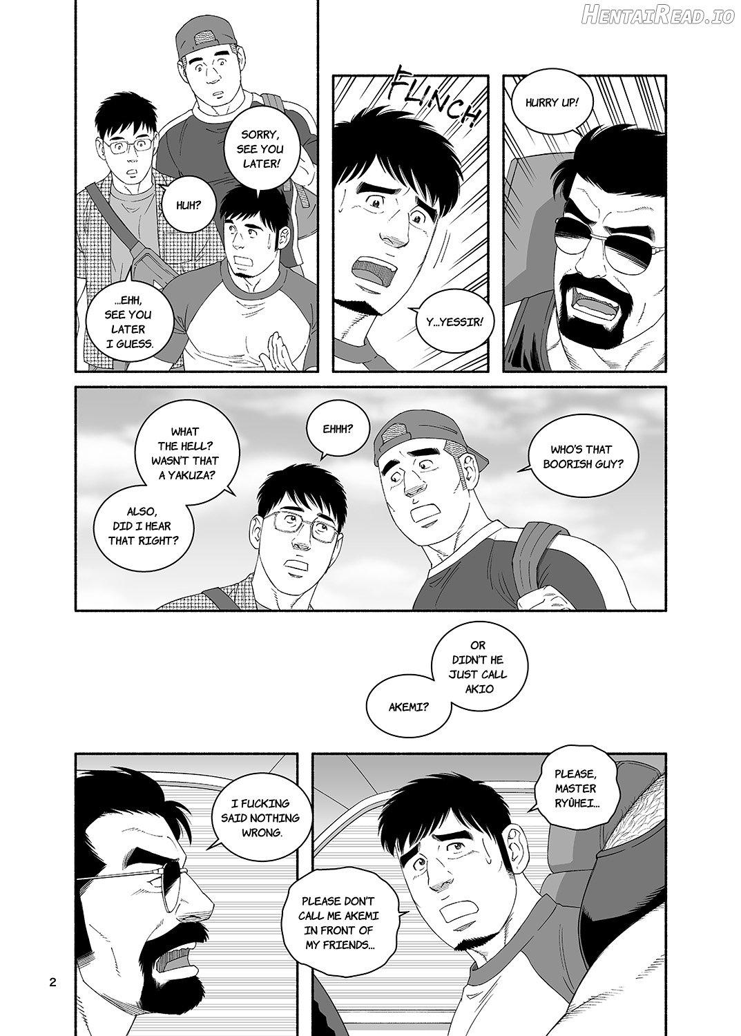 COCKSUCKER I Got Turned into My Best Friend's Father's Bitch 4 Chapter 1 - page 2