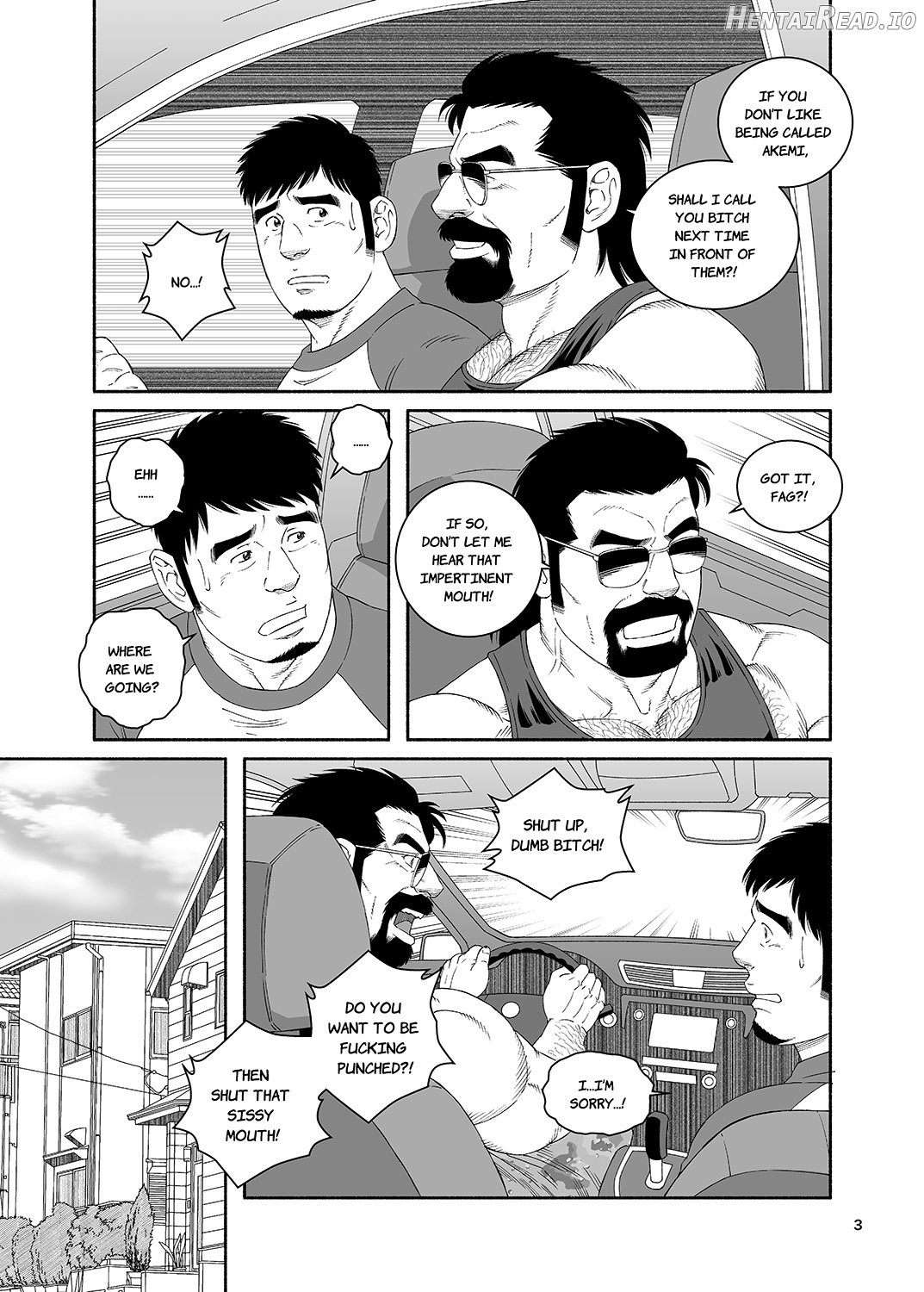 COCKSUCKER I Got Turned into My Best Friend's Father's Bitch 4 Chapter 1 - page 3