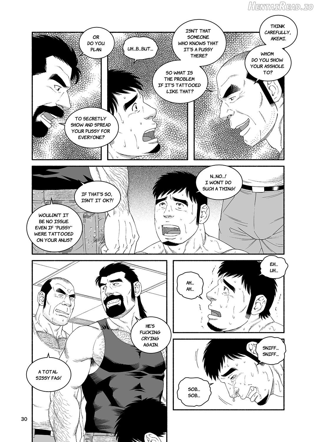 COCKSUCKER I Got Turned into My Best Friend's Father's Bitch 4 Chapter 1 - page 30