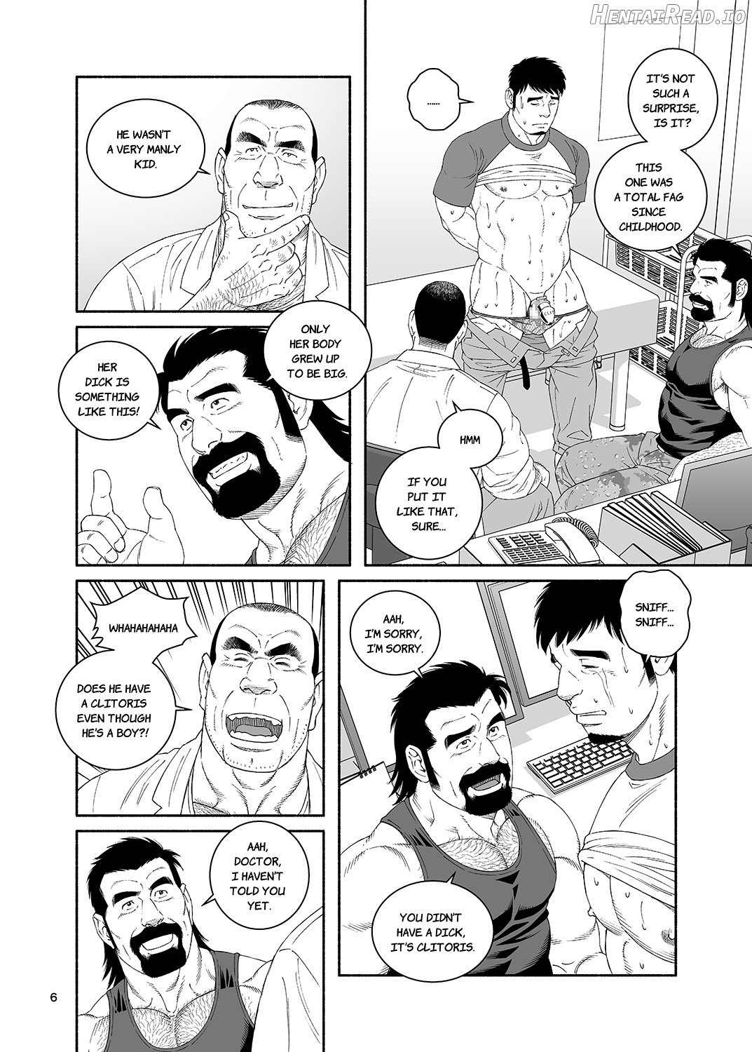 COCKSUCKER I Got Turned into My Best Friend's Father's Bitch 4 Chapter 1 - page 6