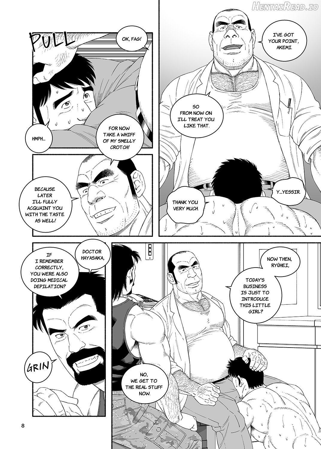 COCKSUCKER I Got Turned into My Best Friend's Father's Bitch 4 Chapter 1 - page 8