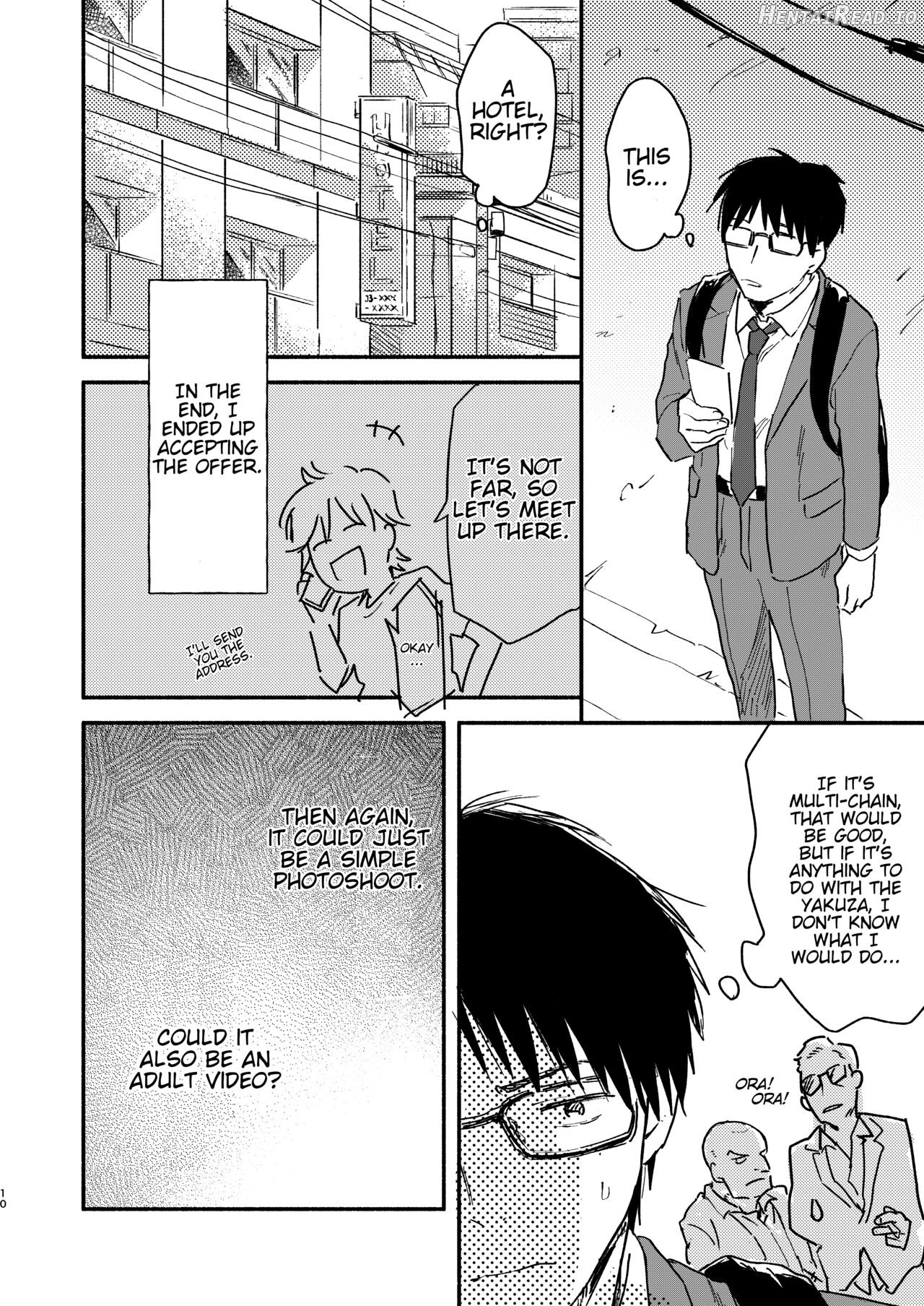 Having Sex With the Straight Salaryman by Dangling a Reward for Him Chapter 1 - page 10