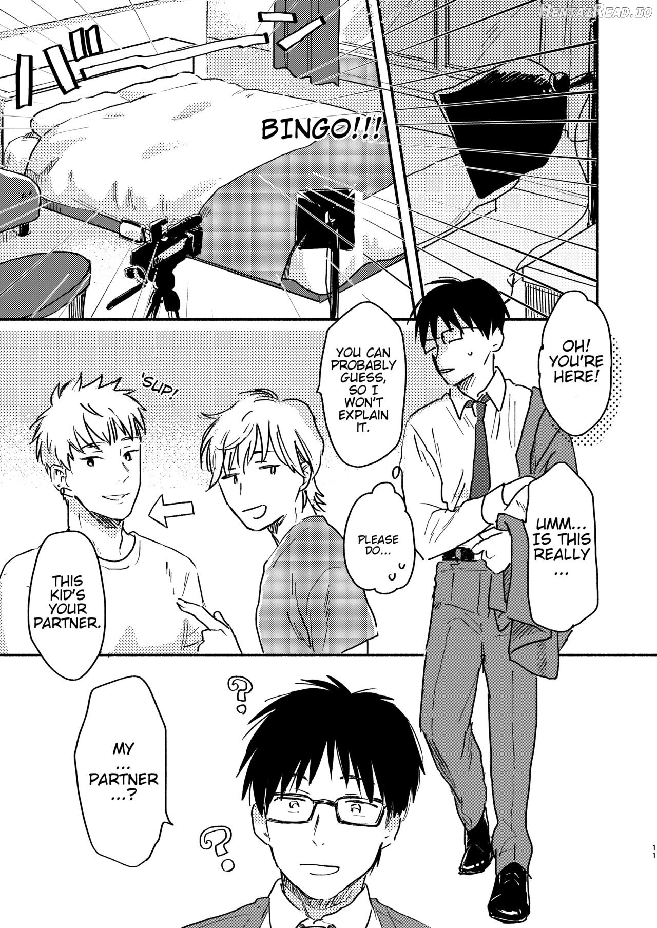 Having Sex With the Straight Salaryman by Dangling a Reward for Him Chapter 1 - page 11