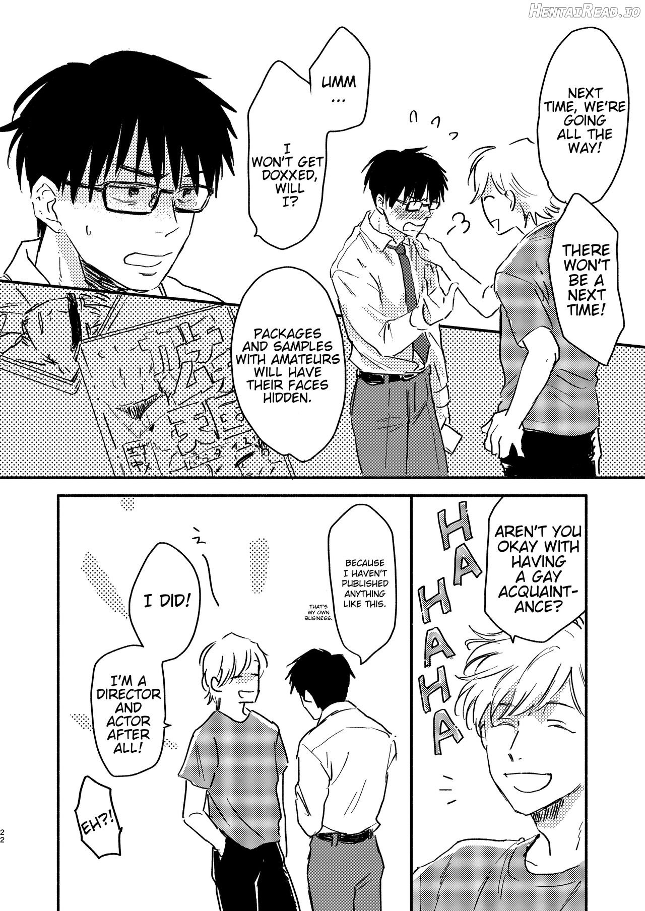 Having Sex With the Straight Salaryman by Dangling a Reward for Him Chapter 1 - page 22