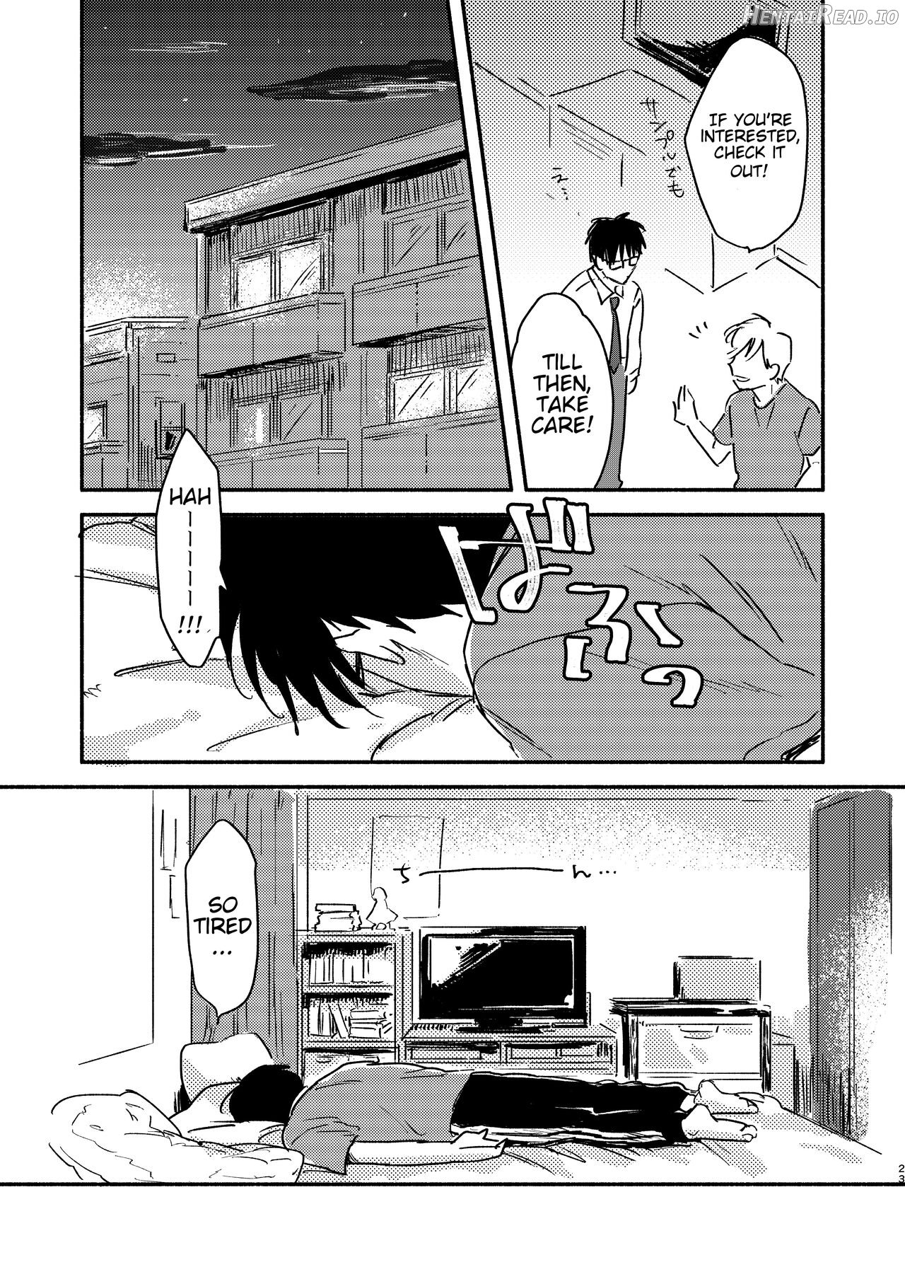 Having Sex With the Straight Salaryman by Dangling a Reward for Him Chapter 1 - page 23