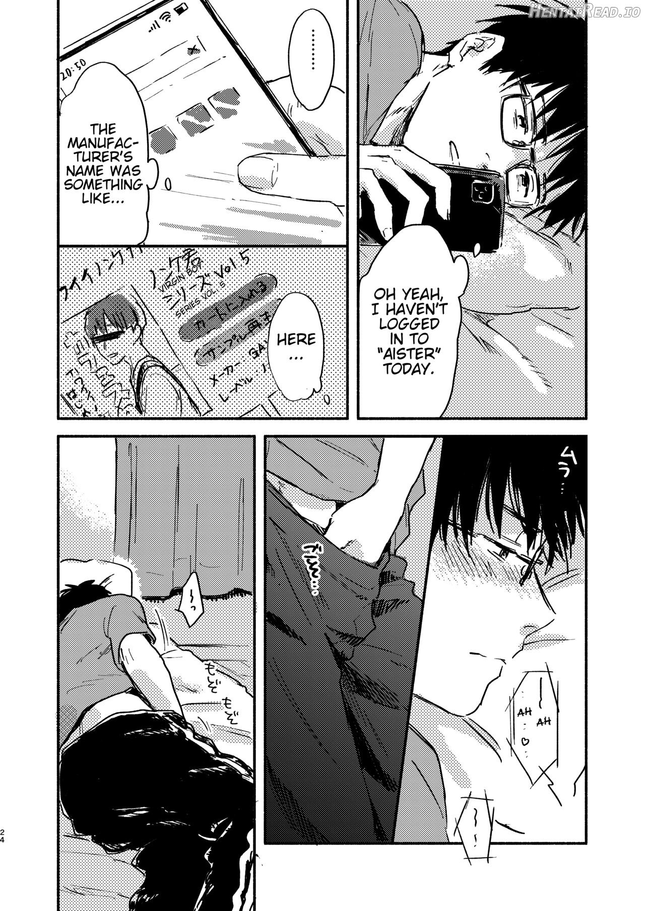 Having Sex With the Straight Salaryman by Dangling a Reward for Him Chapter 1 - page 24