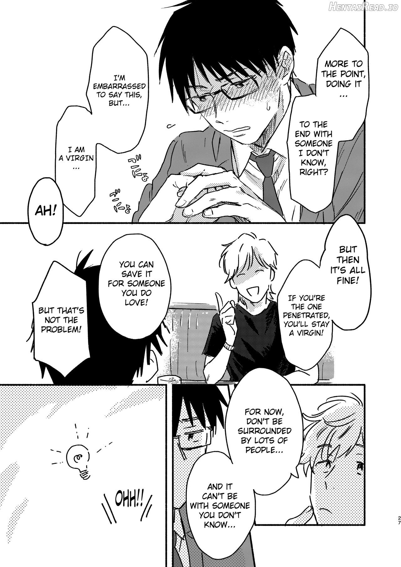 Having Sex With the Straight Salaryman by Dangling a Reward for Him Chapter 1 - page 27