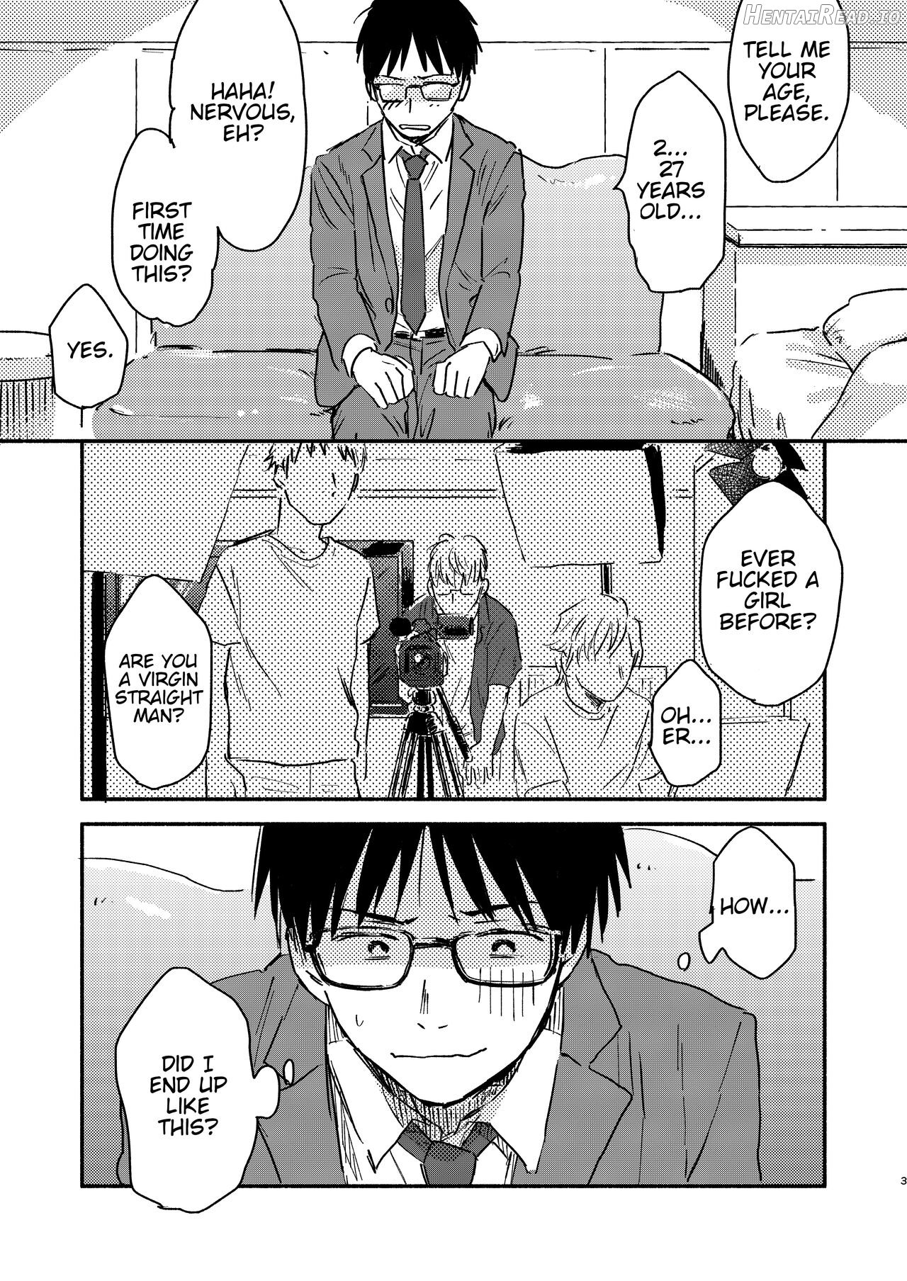 Having Sex With the Straight Salaryman by Dangling a Reward for Him Chapter 1 - page 3