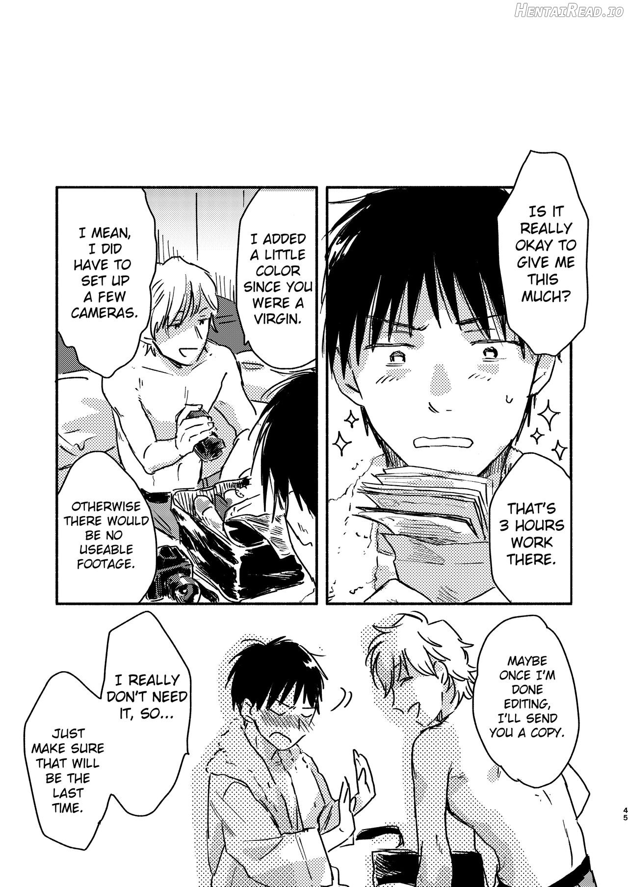 Having Sex With the Straight Salaryman by Dangling a Reward for Him Chapter 1 - page 45