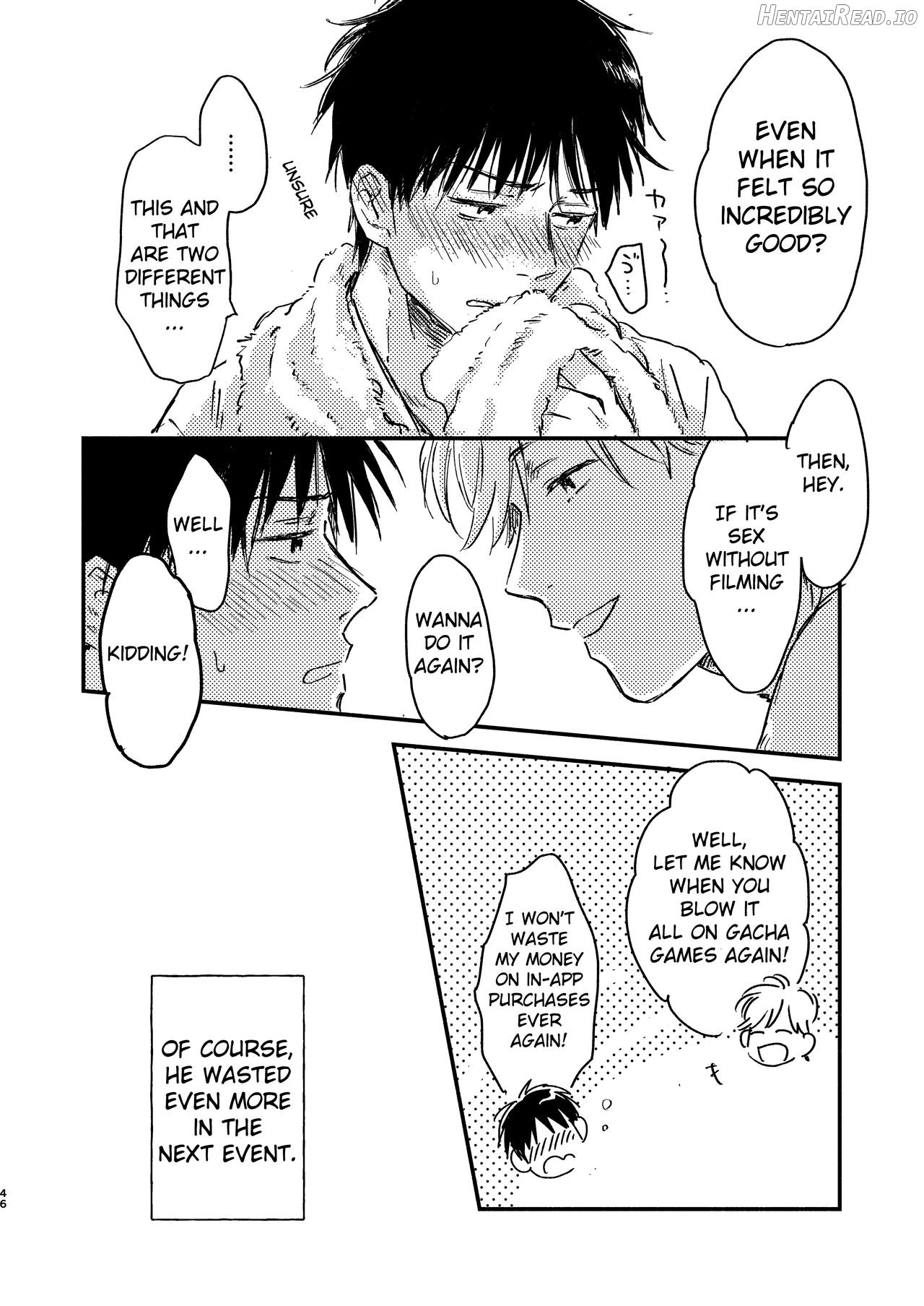 Having Sex With the Straight Salaryman by Dangling a Reward for Him Chapter 1 - page 46