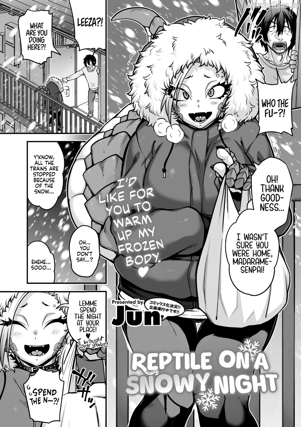 Yukifuru Yoru no Reptile Reptile on a Snowy Night Chapter 1 - page 2