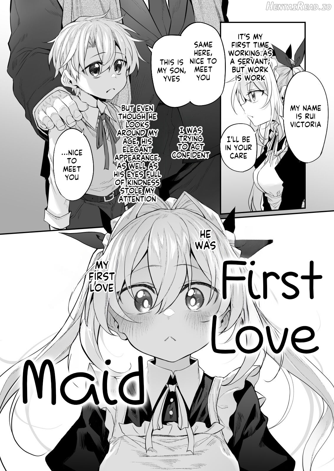 Hatsukoi Maid - First Love Maid 2 ~Watashi no Hatsukoi Obocchama no Goshujin-sama ni Choukyou Sareru Wake ga nai~ Chapter 1 - page 5