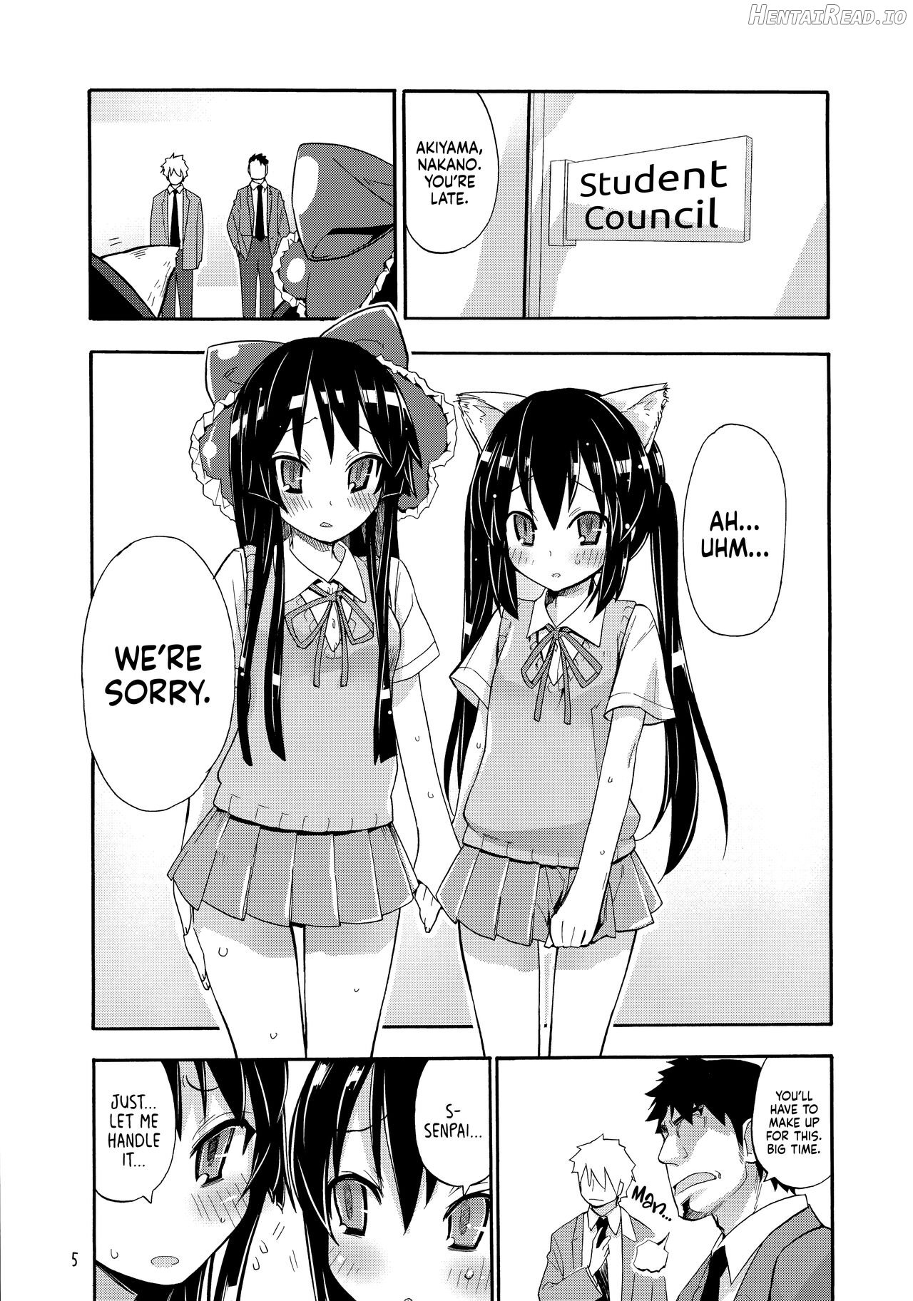 Shoujo Goraku K-ON! Mio&Azu Hon Chapter 1 - page 4