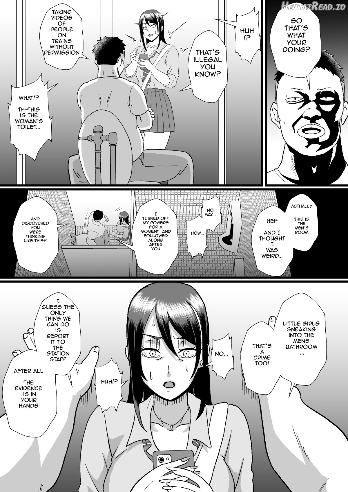 The Perception-altering Man Who Appeared On The School Train Chapter 1 - page 24