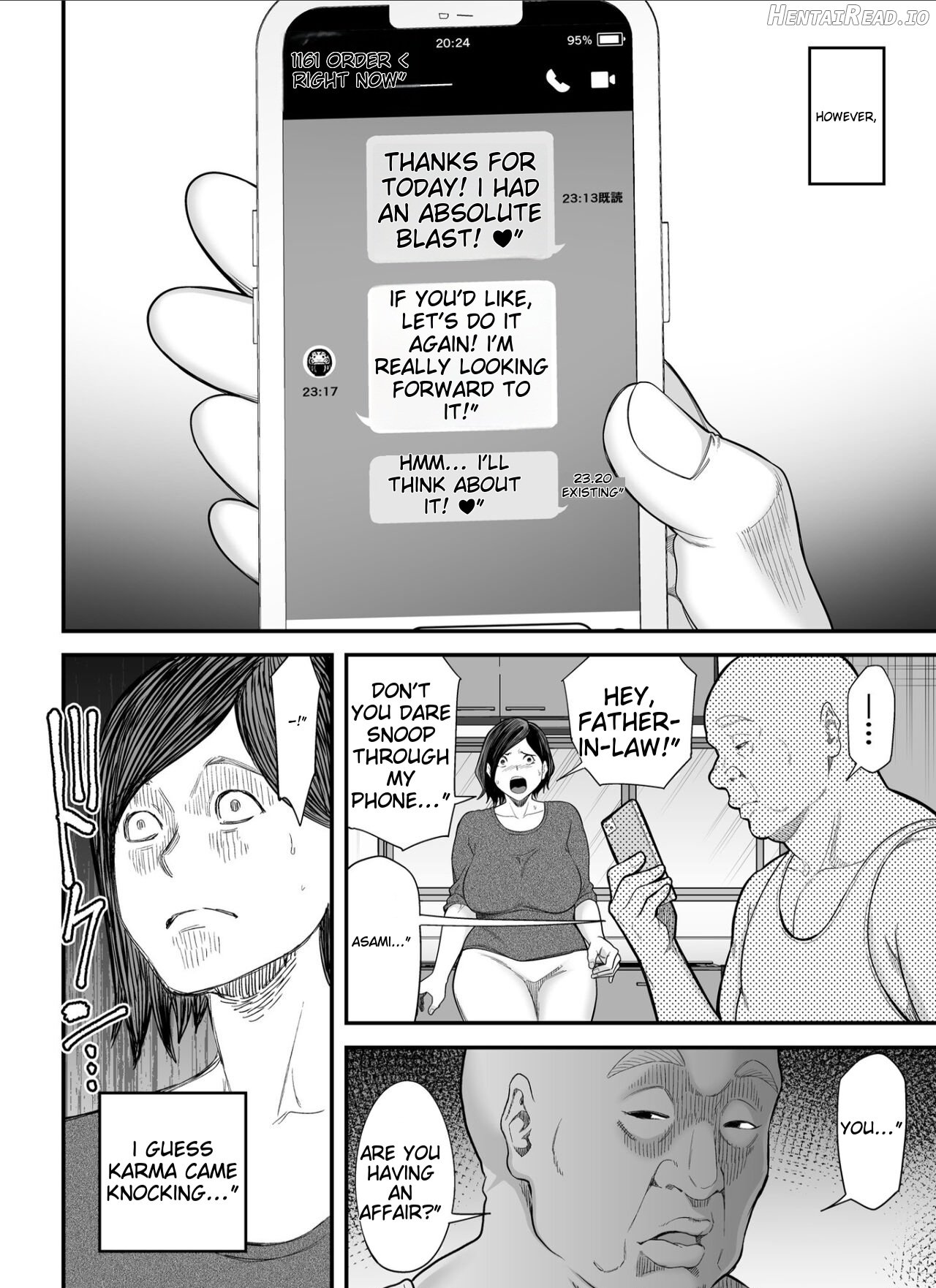 Otou-san no Onna ni Natta Hi, The day I became my father-in-law's woman. Chapter 1 - page 15