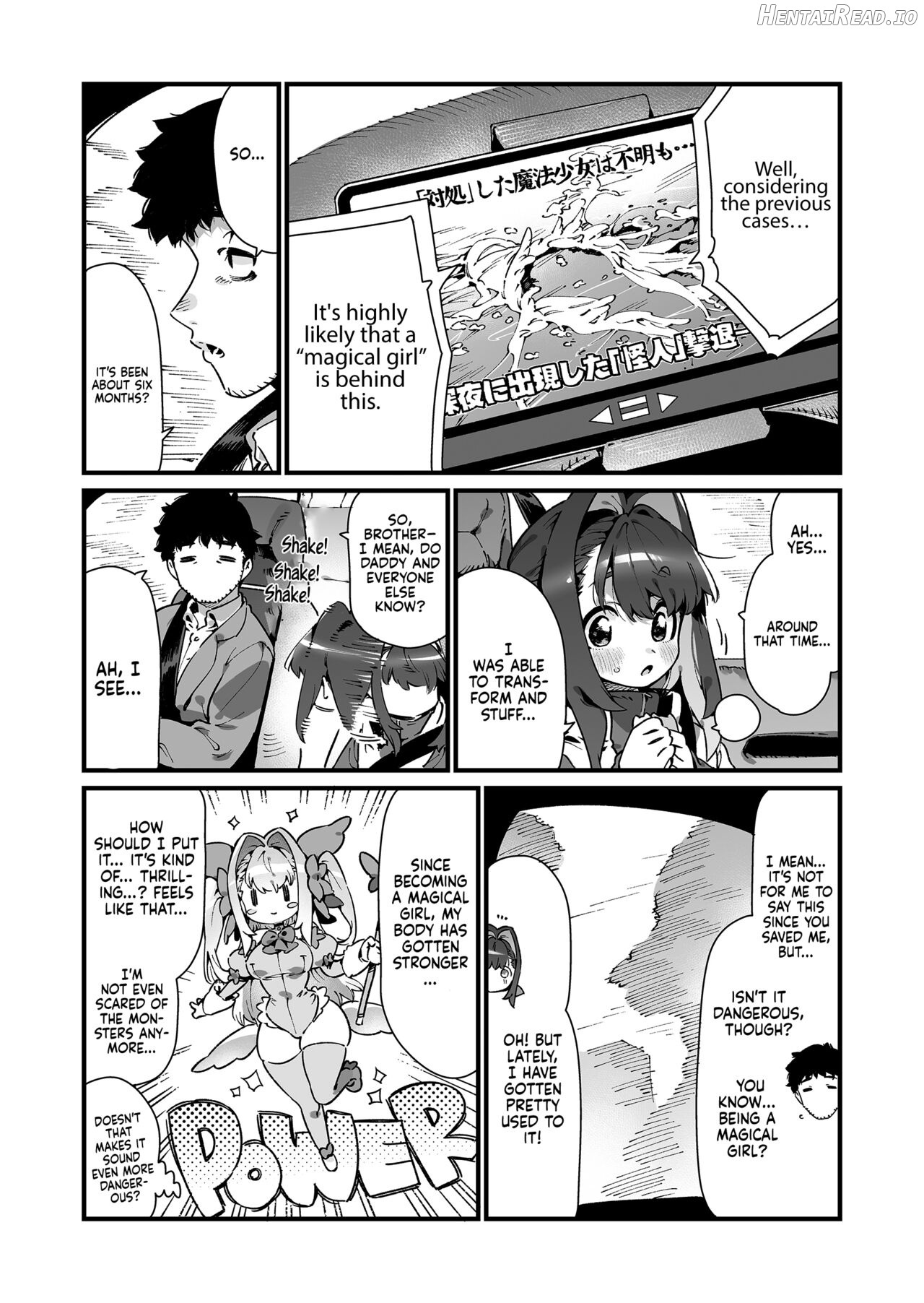 Mahou Shoujo wa Oji-san o Te ni Ireru Chapter 1 - page 9