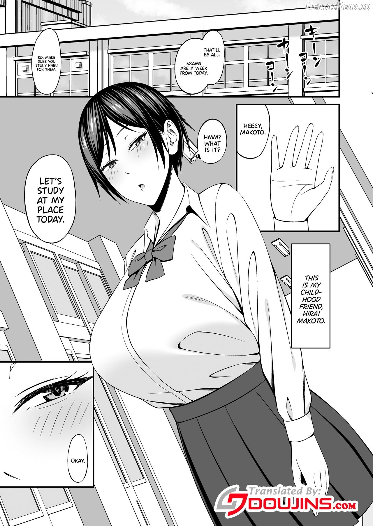 Kyonyuu de Boyish Osananajimi no Kanojo to Pakoritai! Chapter 1 - page 3