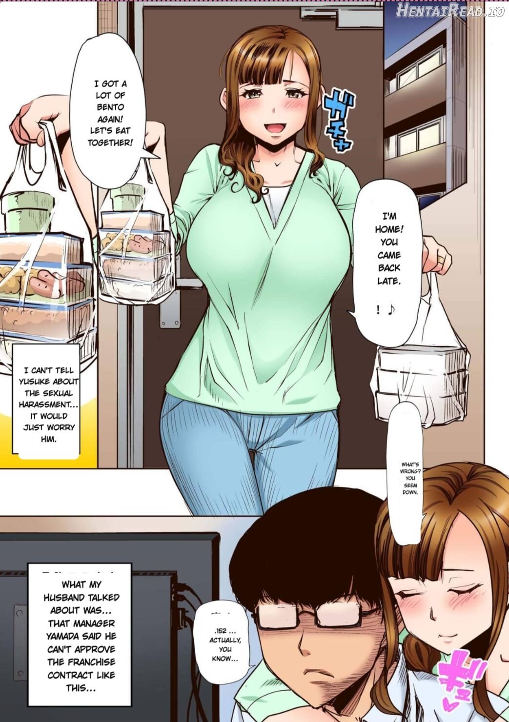 Ochita Part Zuma Miura Manami Kenshuu Ryokou de Watashi no Karada wa Daikirai na Ano Otoko ni Nando mo Ikasaremashita... Full Color Ban Chapter 1 - page 8